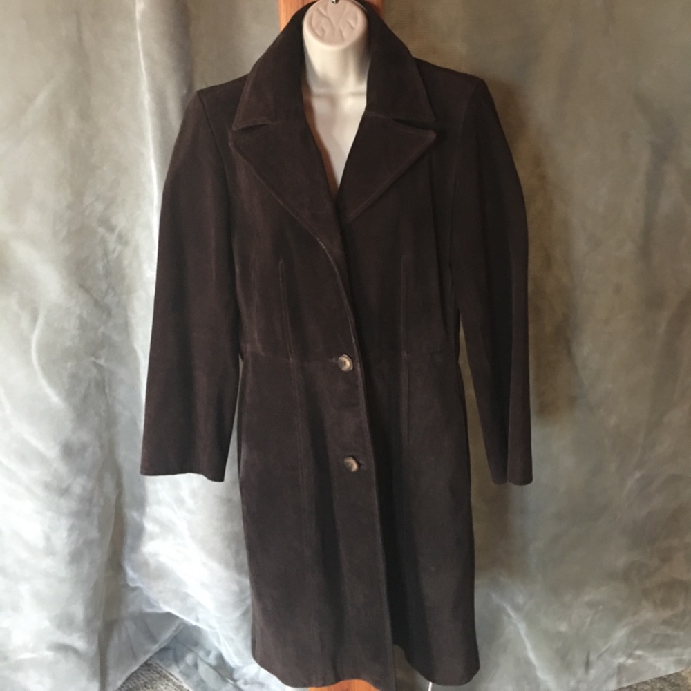 LAST CHANCE • Express • Vintage Dark Brown Trench Coat